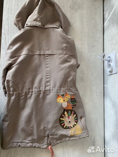 Парка для девочки весна 134