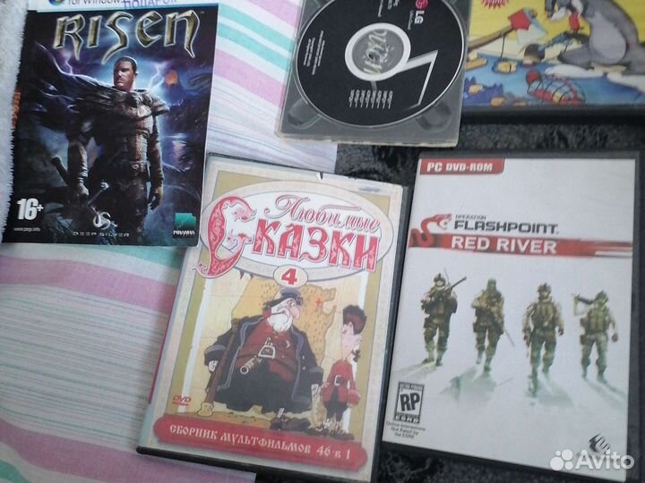 Диски игры и фильмы