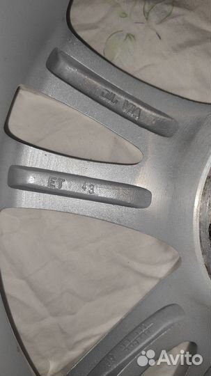 Диск литой R15 6J 5x100 (VW, Skoda)