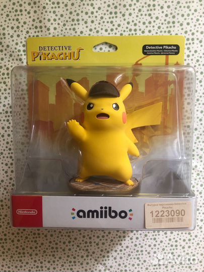 Фигурка Amiibo Detective Pickachu Пикачу Детектив