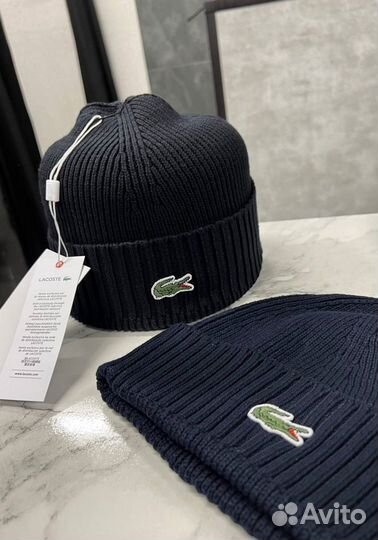Мужская шапка Lacoste