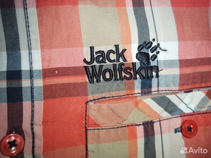 Jack wolfskin рубашка