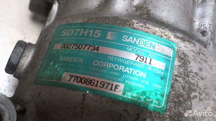 Компрессор кондиционера Renault Laguna, 1998