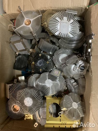 Алюминиевые радиаторы от компьютерной техники