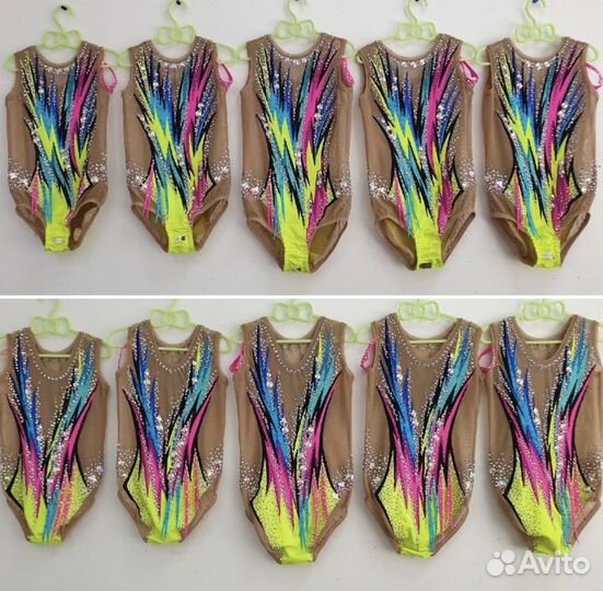 Групповые купальники для гимнастики