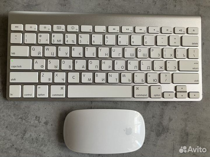 Клавиатура и мышь apple отличные 100 рабочие