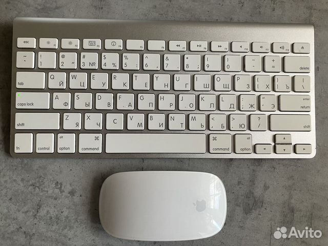 Клавиатура и мышь apple отличные 100 рабочие