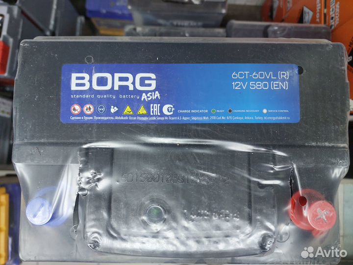 Аккумулятор Borg Standart 60 Ah