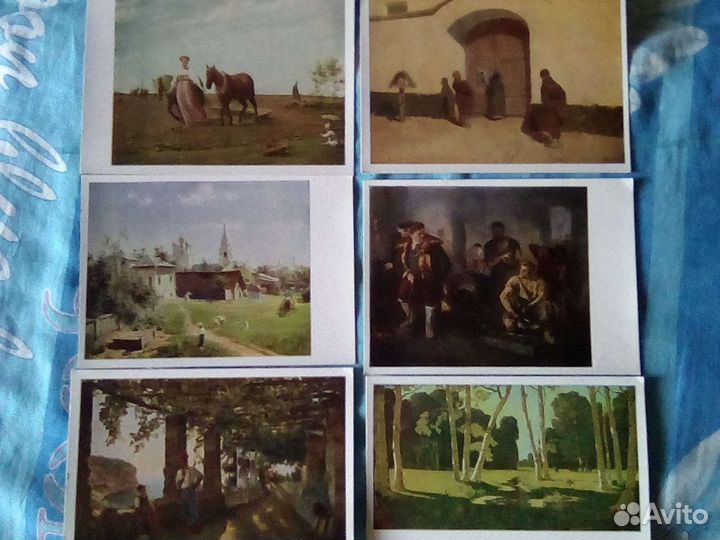 Открытки из набора 1961г