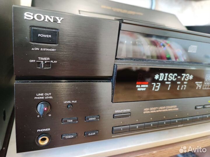 Cd проигрыватель sony cdp-cx100