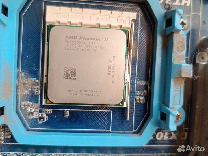 AMD Phenom II X2 545 am3 можно с платой