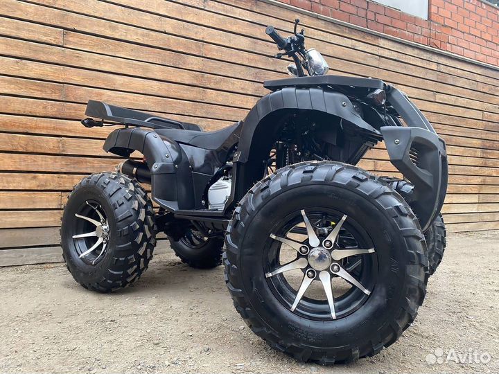 Квадроцикл Grizzly 300cc черный