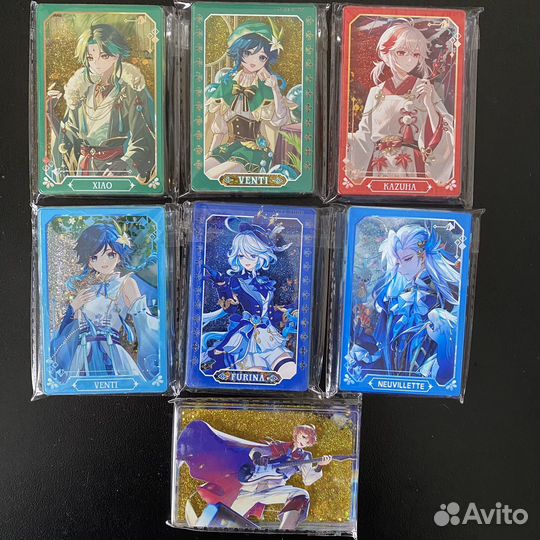 Карточки водички Genshin Impact / Геншин Импакт