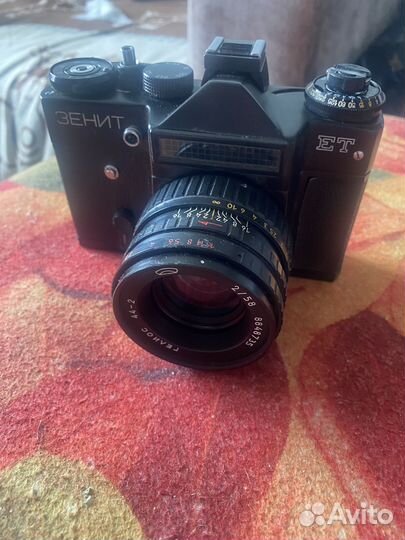 Фотоаппарат зенит ет