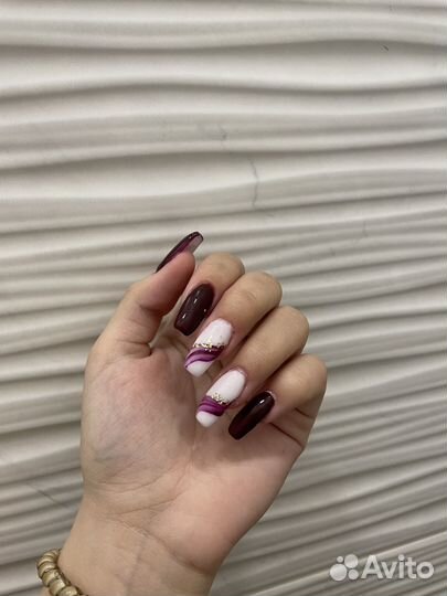 Маникюр/наращивание на дому