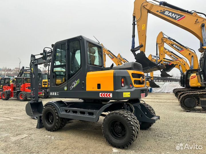Колёсный экскаватор XINYUAN B65 Eco, 2025