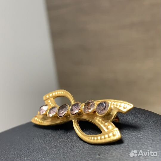 Винтажная Брошь Ретро