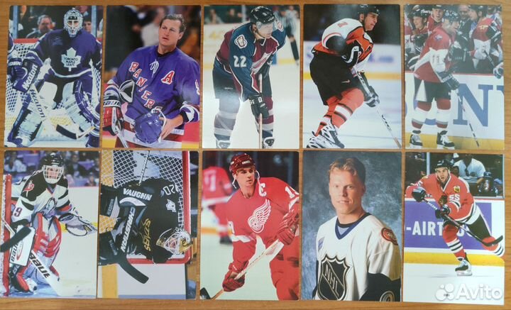 Фотокарточки NHL Hockey 98-99 photocards Panini