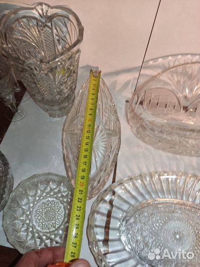 Хрусталь, ваза, салатник