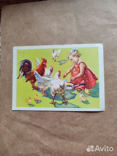 Старые открытки СССР пионеры дети