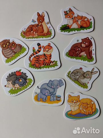 Животные, пазл