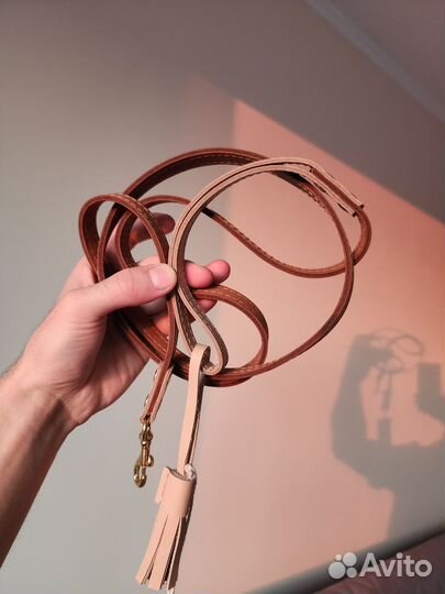 Поводок Hunting Pony рыжий