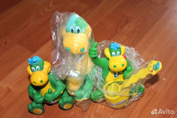 Дино Растишка Данон 3 вида