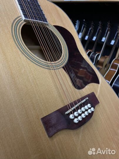 Caraya F64012 N 12 струн гитара из ели (Новая)
