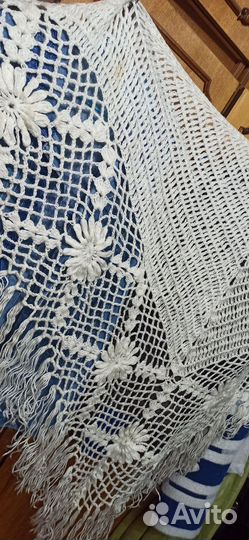 Платок шаль ажурная