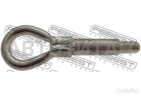 Буксирный крюк mazda 2 DY 2003-2005 (EU) febest 18