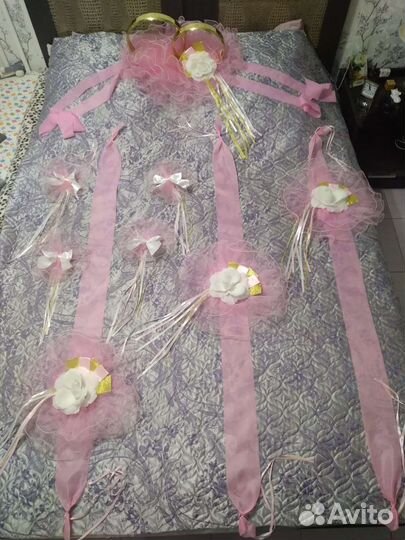 Свадебные аксессуары на машину