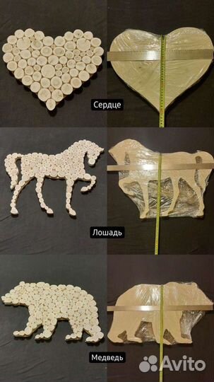 Панно из можжевельника