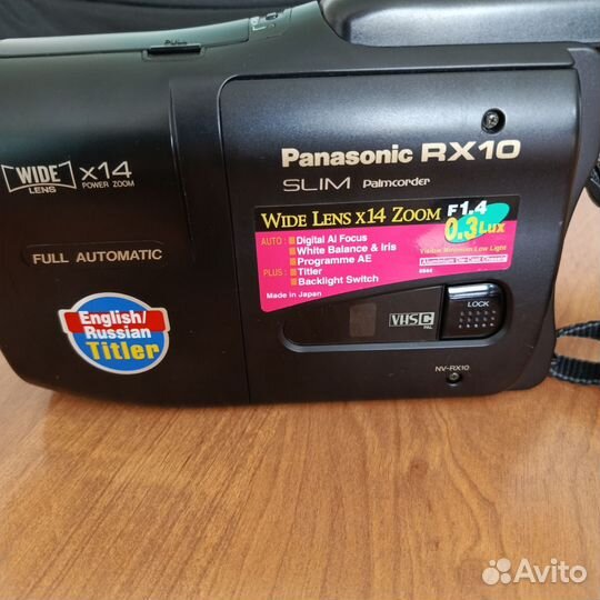 Видеокамера panasonic rx 10