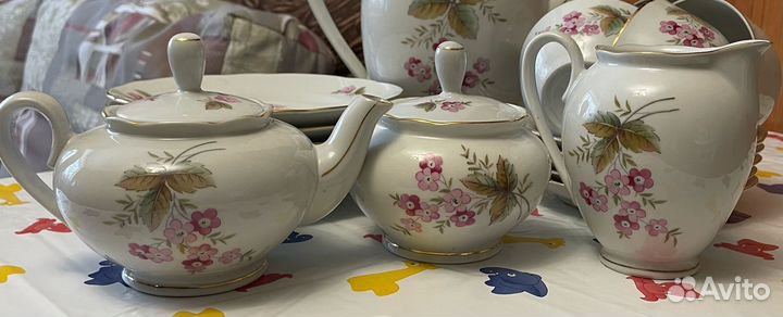 Сервиз, чайный, набор столовой посуды