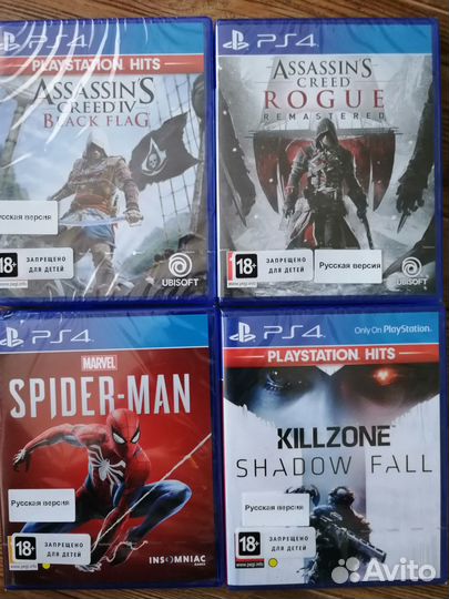 Игры ps4