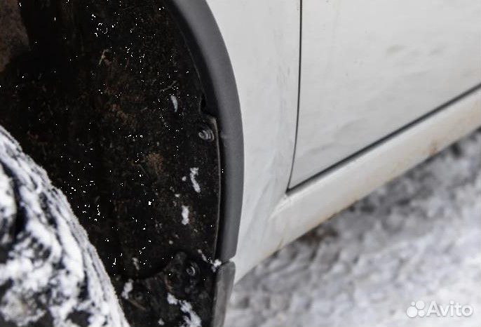 Защитные накладки на арки (абс) Лада Гранта