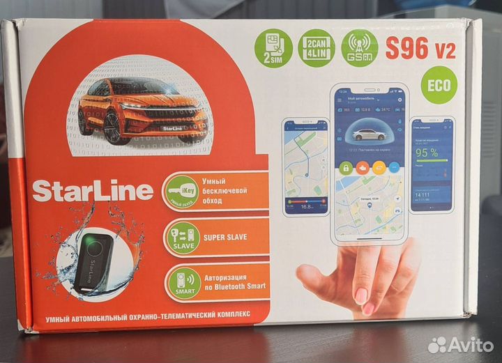 Сигнализация Starline S96 v2 ECO