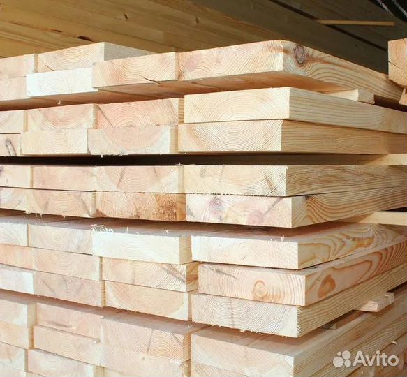 Доска 30х150 6 метровая сосновая
