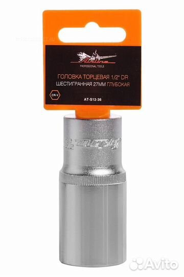 Airline AT-S12-36 Головка торцевая 1/2 DR шестигра