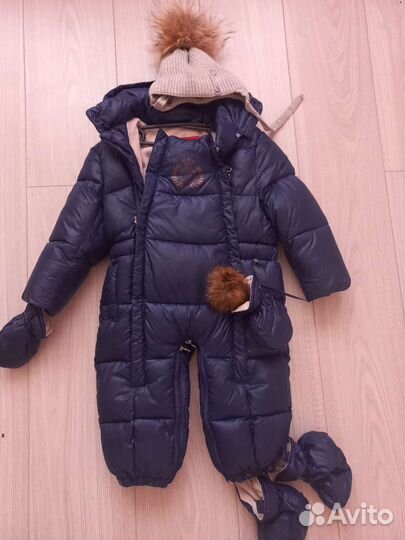 Бортики в кроватку и комбинезон демисезонный