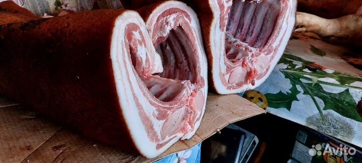 Сало на соломе