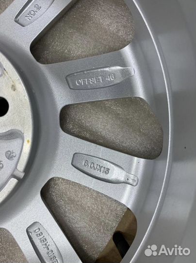 Новые оригинальные литые диски Hyundai Solaris R15