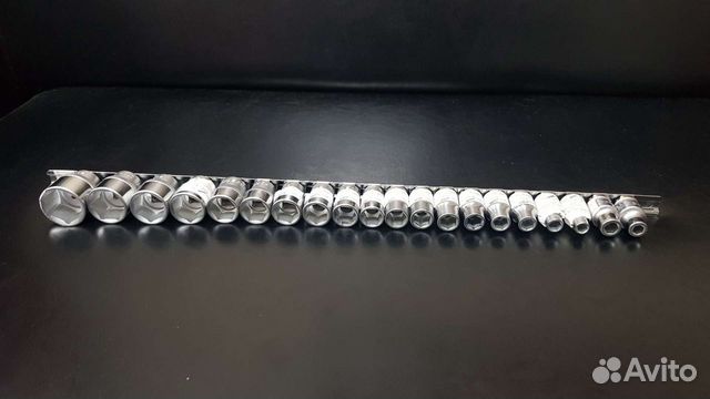 Головки шестигранные короткие Force. Все размеры