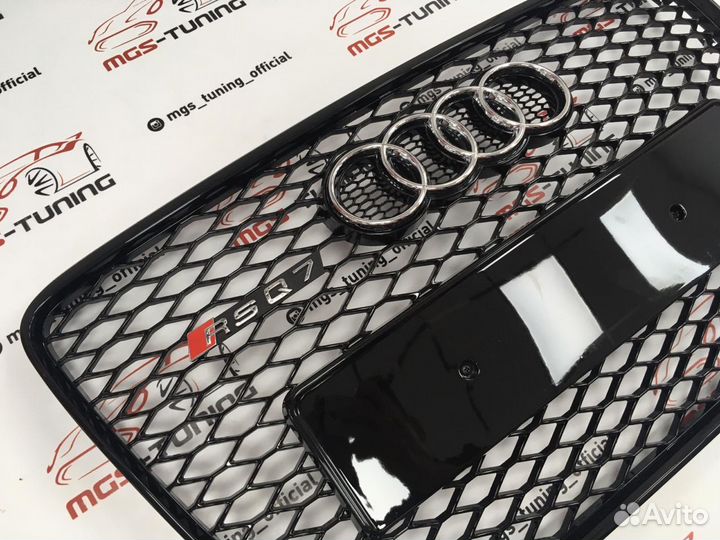 Решётка на Audi Q7 06-15гг. RSQ7 дизайн 2