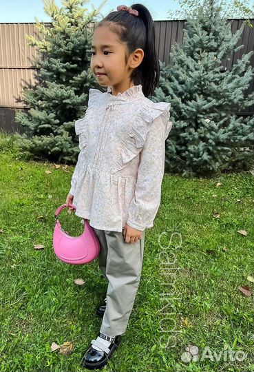 Костюм блузка и брюки для девочки