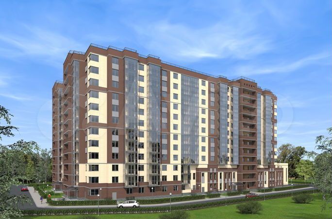 1-к. квартира, 43,3 м², 12/18 эт.