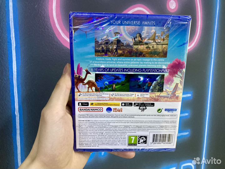 Диск ps5 No Mans Sky VR2