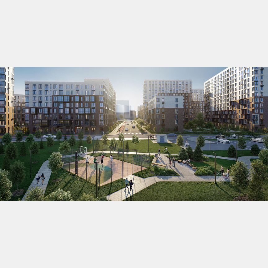 1-к. квартира, 34 м², 2/12 эт.