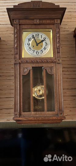 Старинные настенные часы Павел Буре