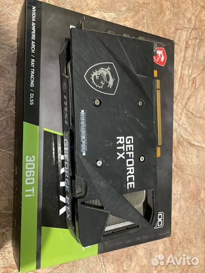 Видеокарта rtx 3060 ti msi